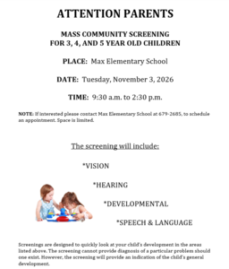 Pre K Screening
