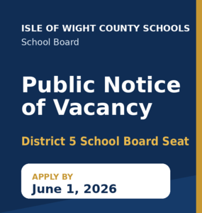 district 5 vacancy announcement