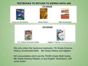 math textbooks to turn in