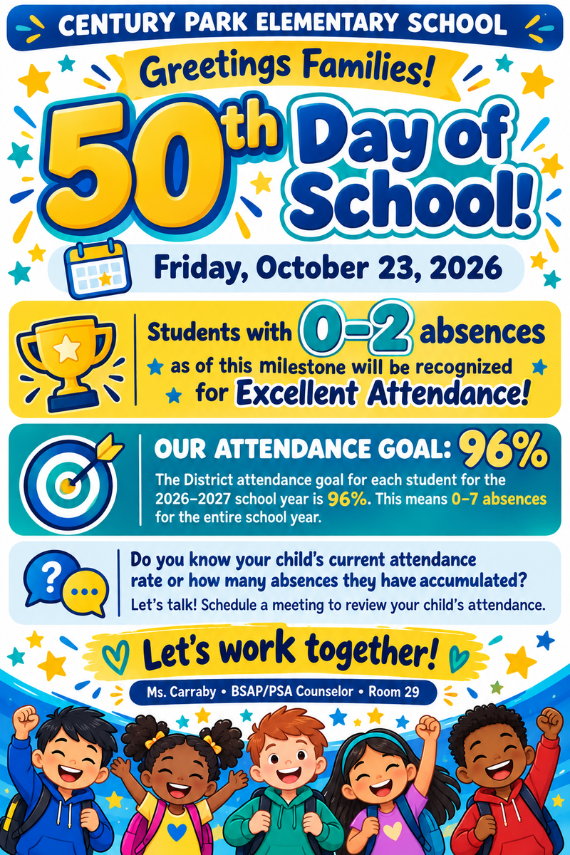 50th Day Flyer - English