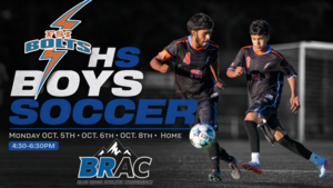 Boys Soccer BRAC Tournament Flyer
