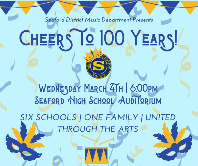 Cheers to 100 Years - Music in Our Schools Community Concert on March 4th Featured Photo