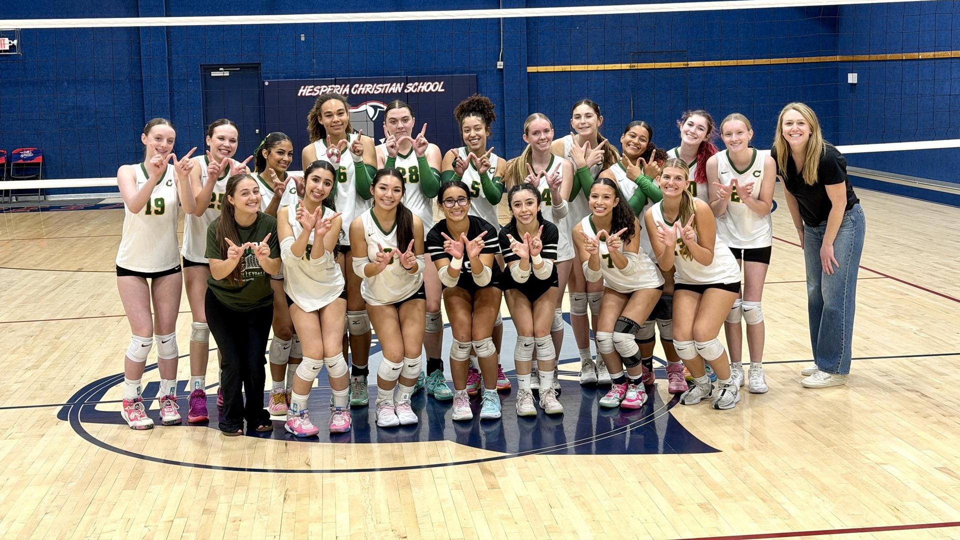 Volleyball Playoff win 2026