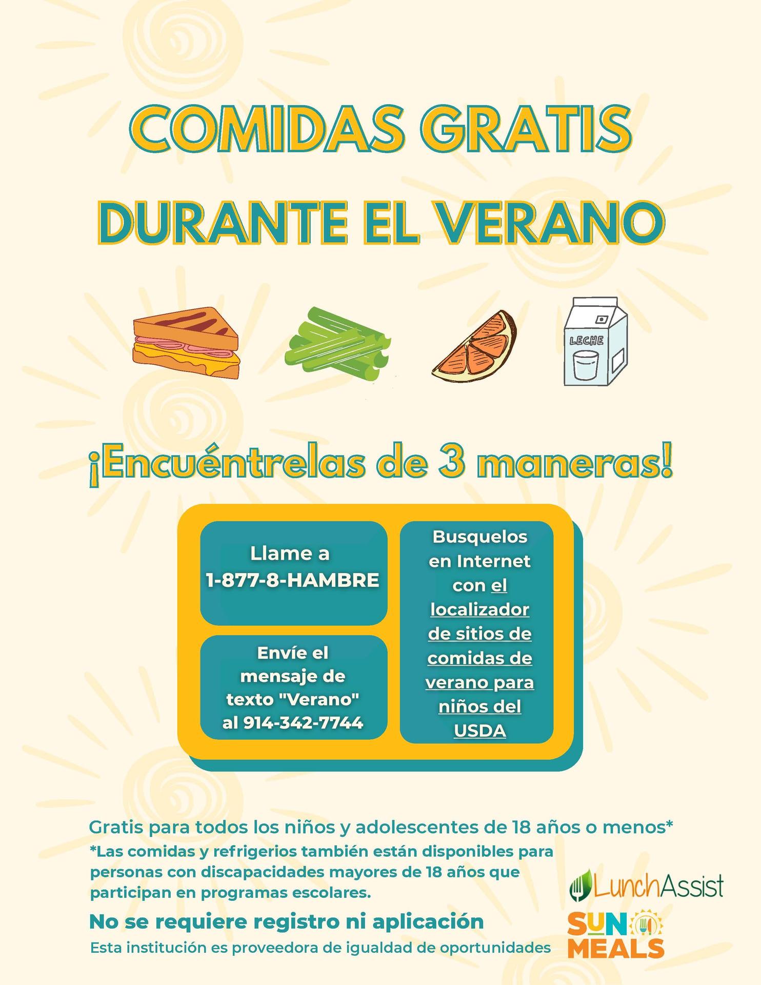 Summer Lunch Spanish