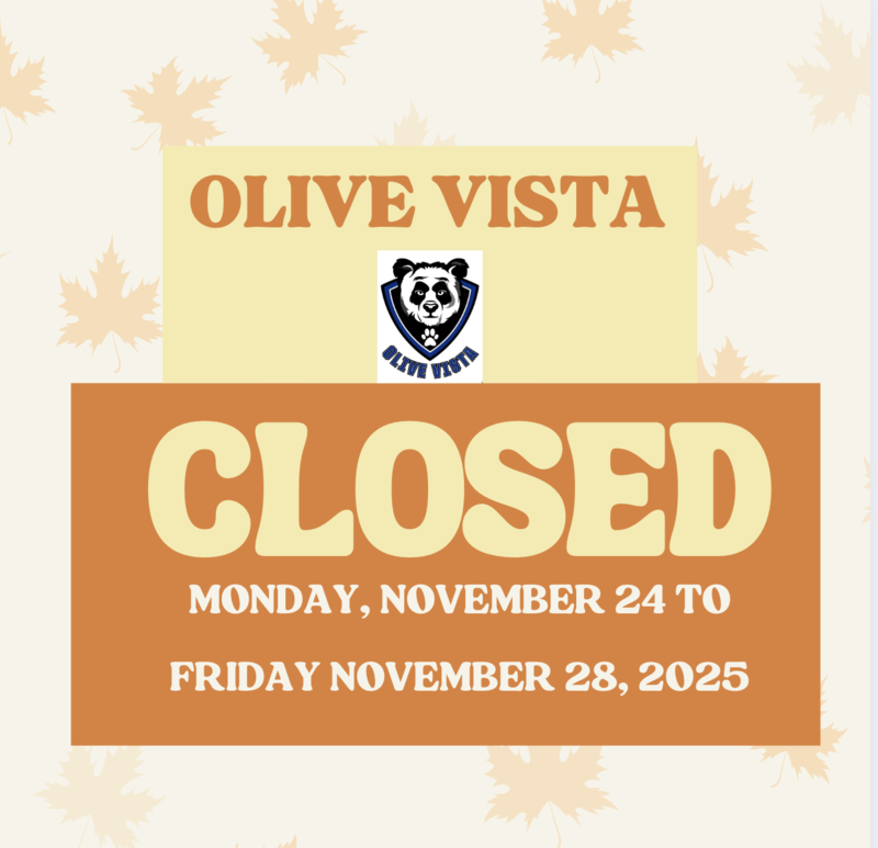 School close for Thanksgiving Week