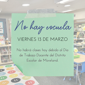 (Spanish) NO SCHOOL - March 13.png
