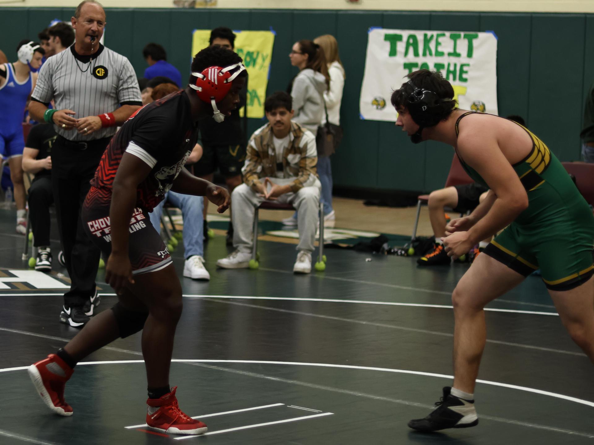 boys wrestling at liberty duals