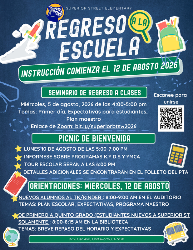 Back to School (Span)
