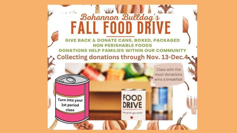 Fall Food Drive
