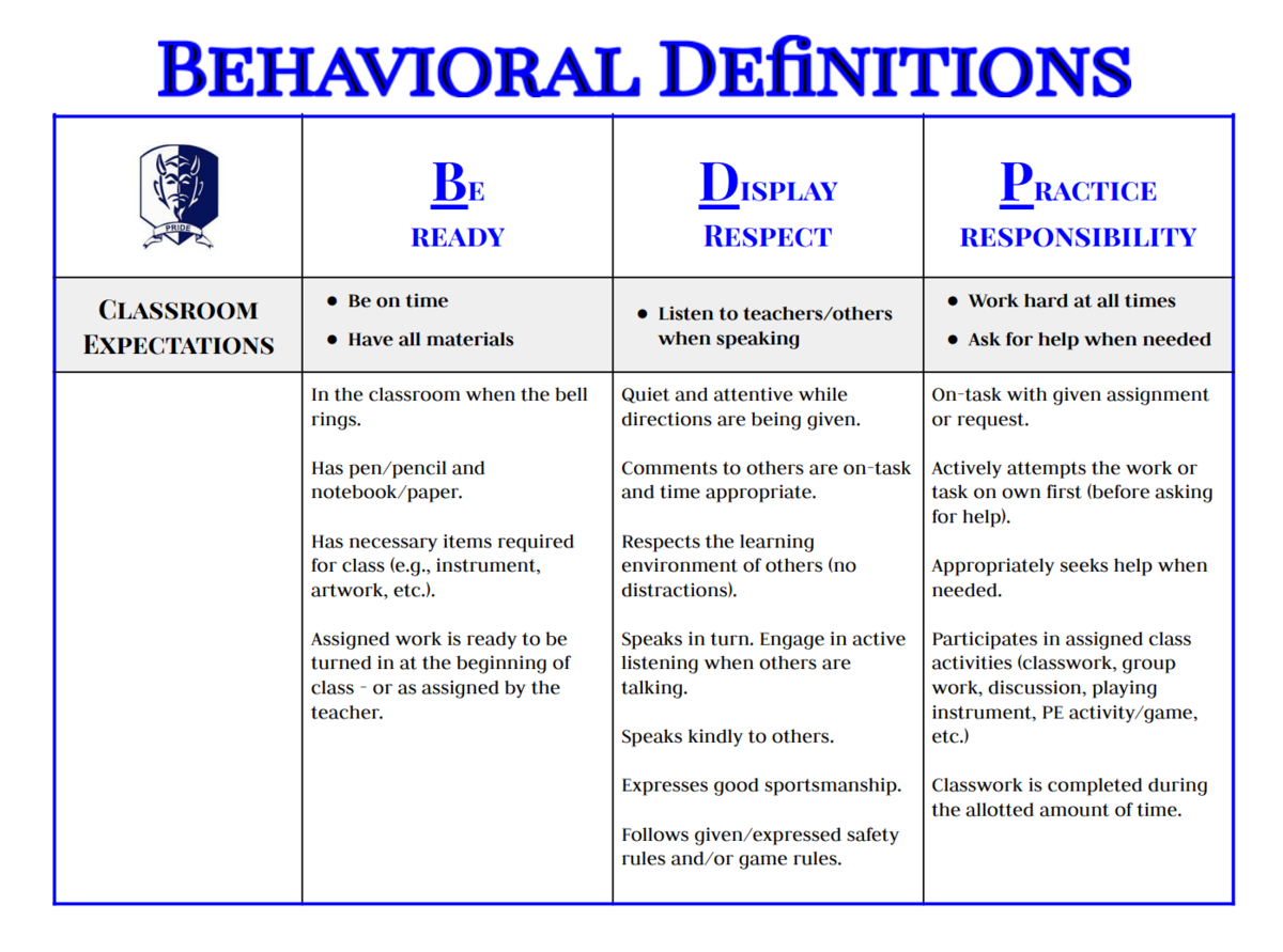 BDP Classroom Rubric