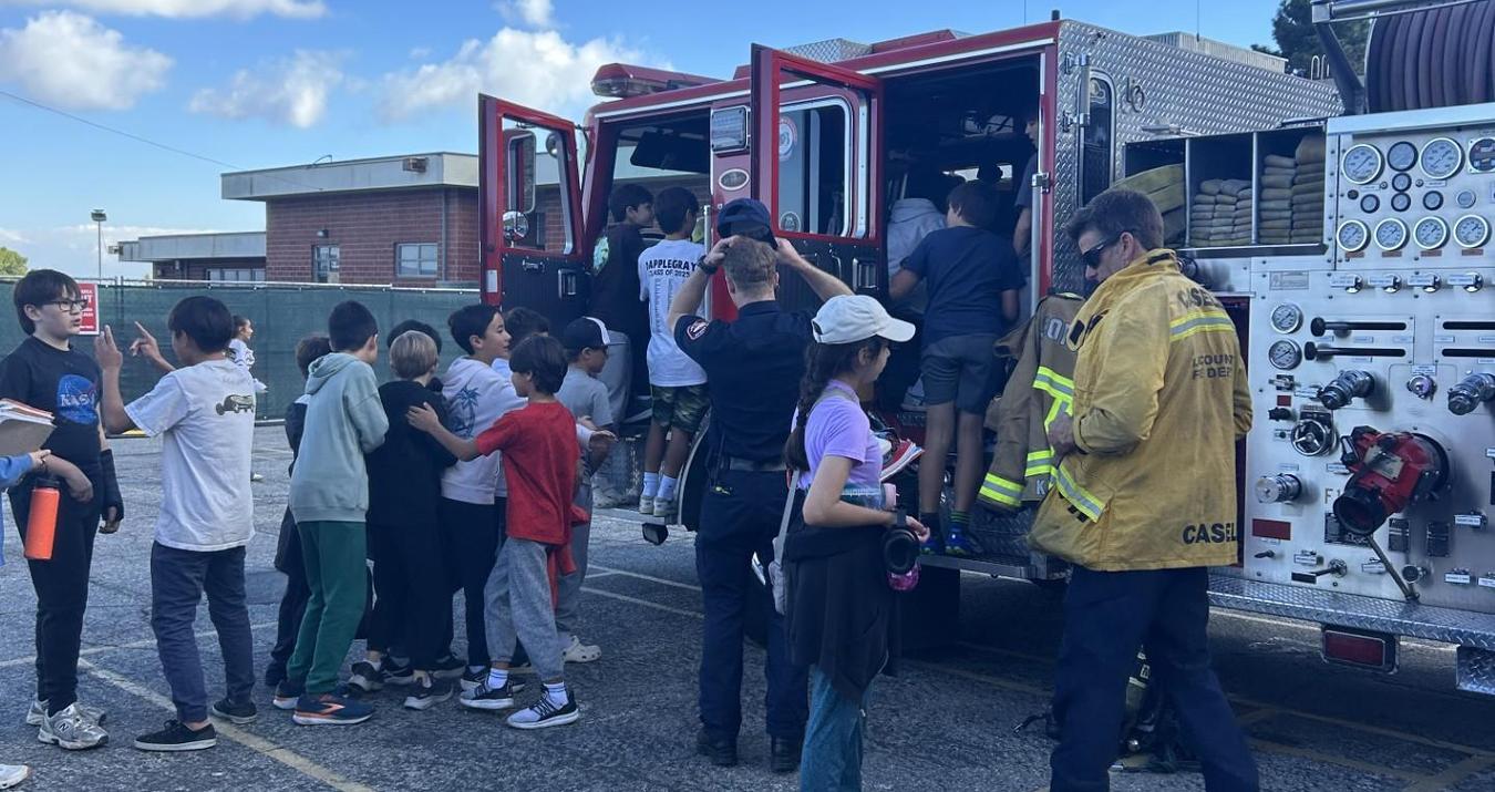 MIS WEB Hosted Lunch with Local Firestation Station 83 and Law Enforement