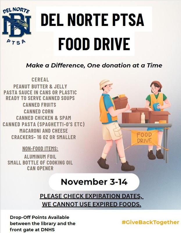 Food Drive information