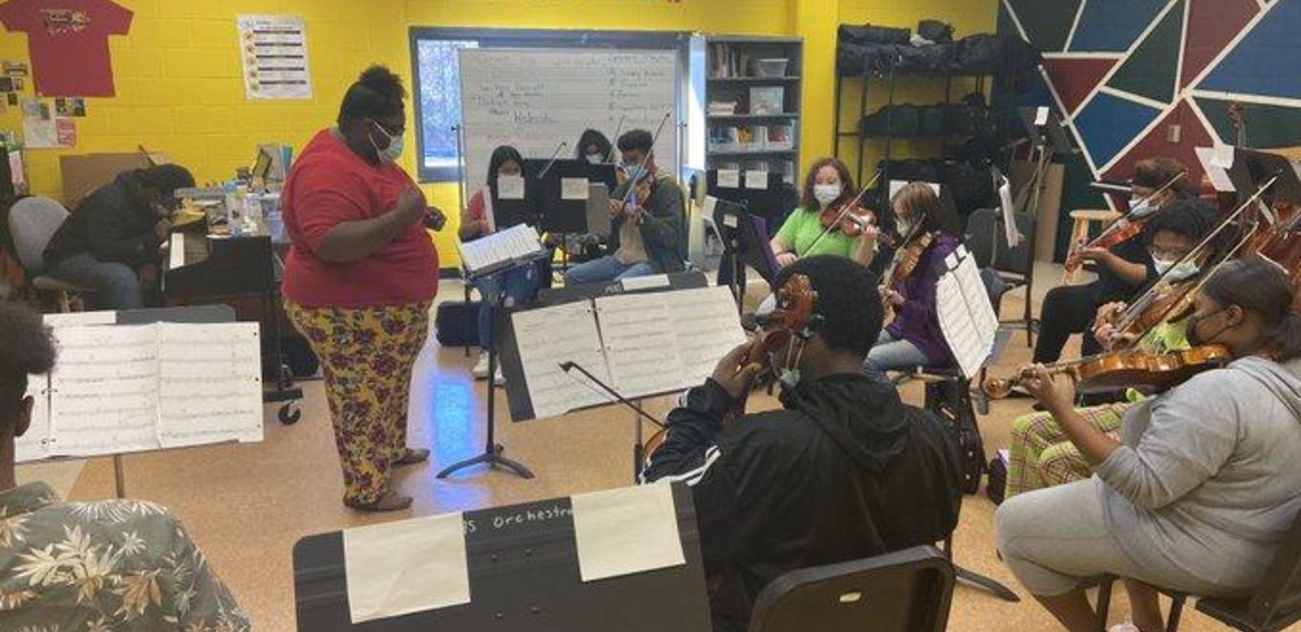Fairfield Central High School Orchestra.