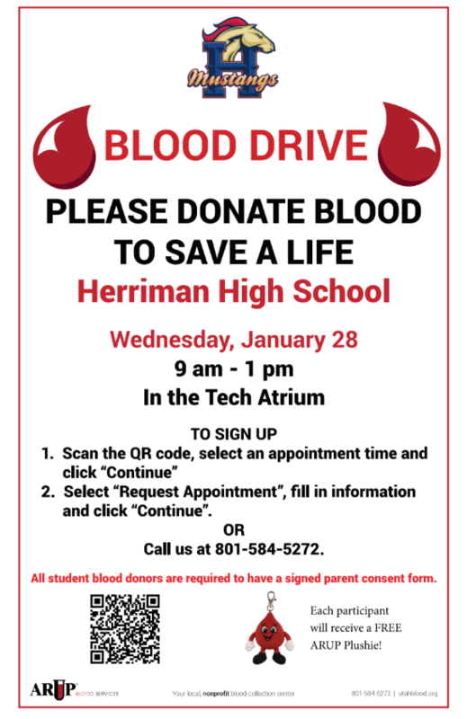 Blood Drive Flyer