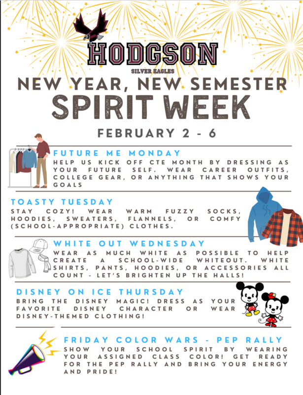 winter spirit week