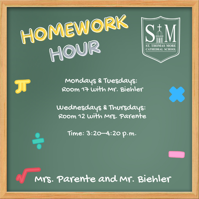 Sign Up for Homework Hour (2nd - 8th Grades): September & October OPEN Featured Photo