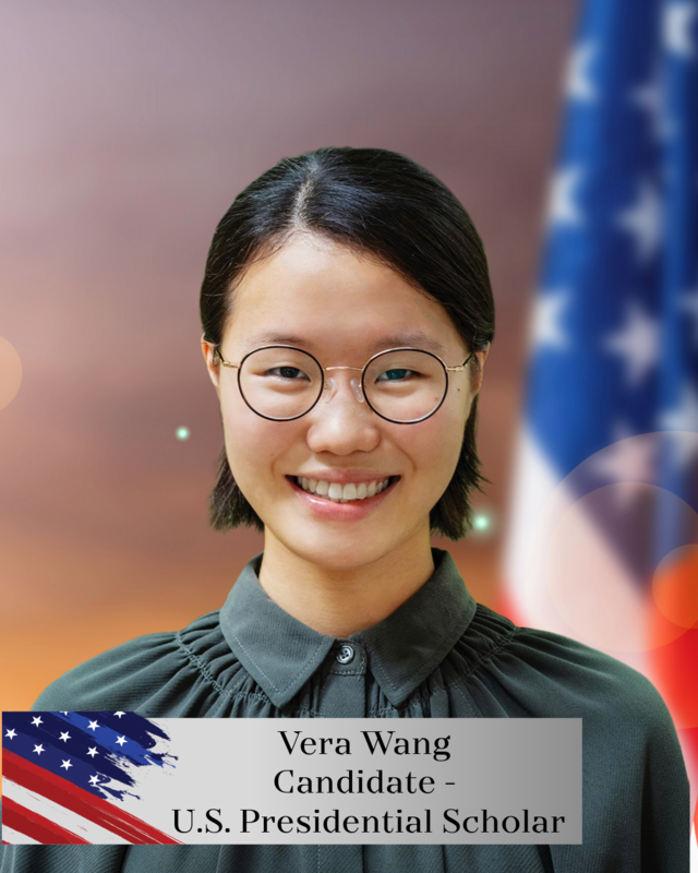 VERA WANG – CANDIDATE U.S. PRESIDENTIAL SCHOLAR Featured Photo