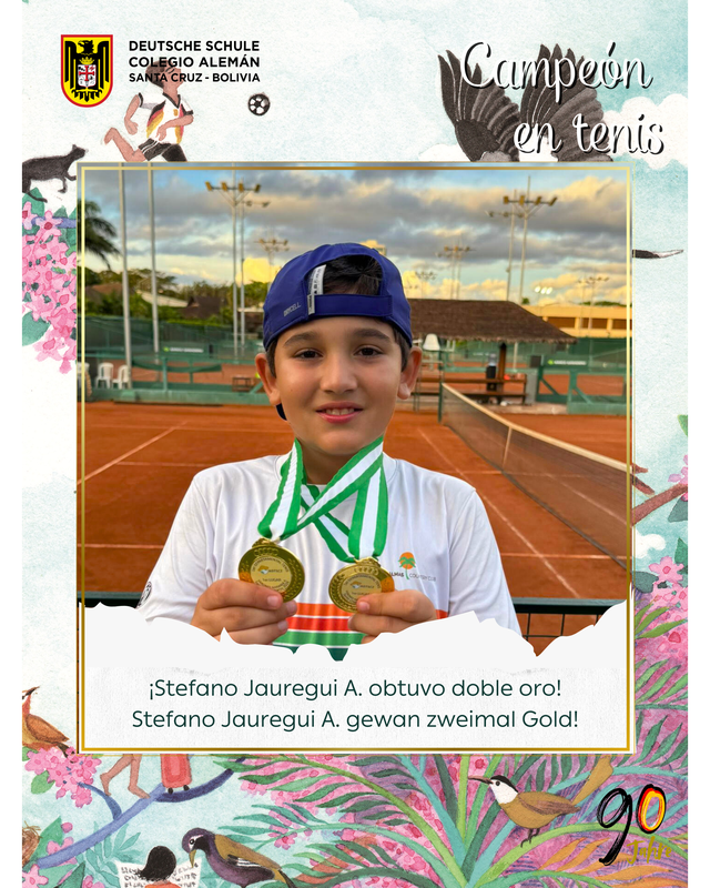 Campeón en tenis Featured Photo