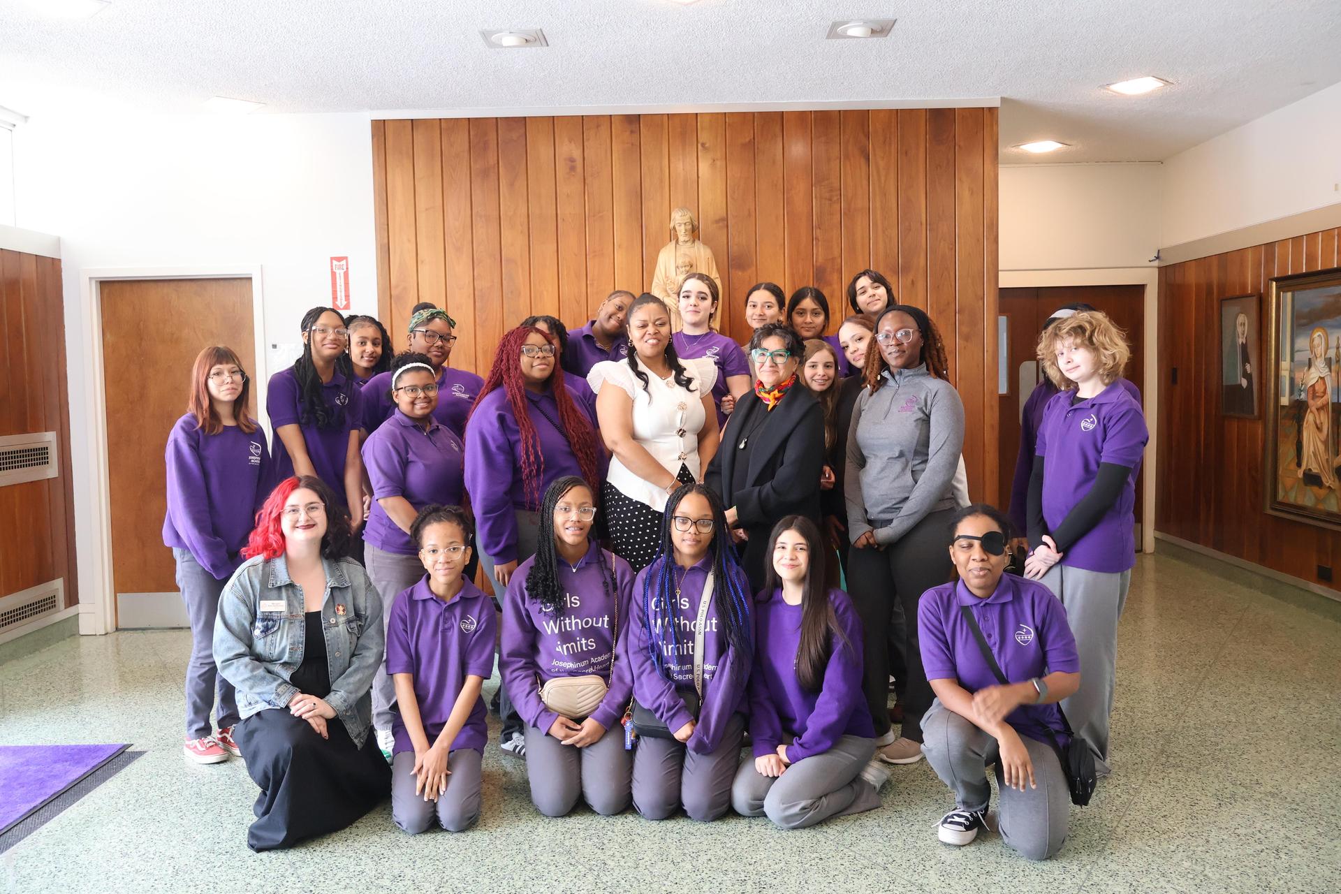 Students at Josephinum Academy