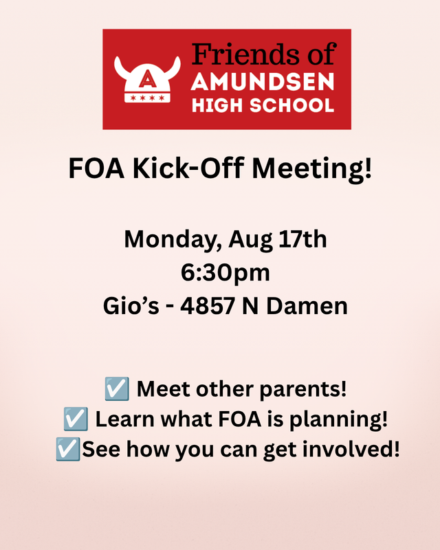 FOA August Meeting is Monday August 17th! Featured Photo