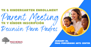 TK/Kindergarten Parent Info Night