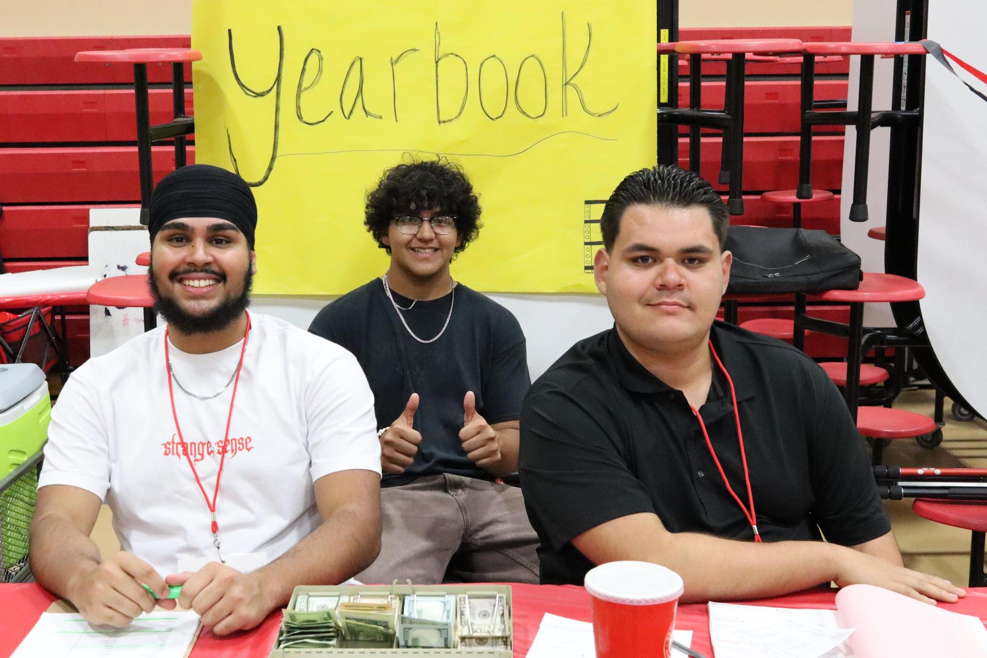 Students and staff posing at tribe turnout
