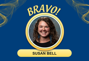 Bravo Award winner Susan Bell