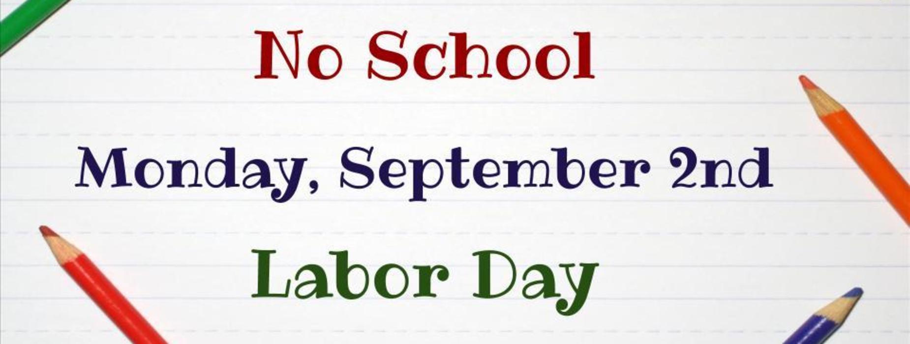 no school september 2nd