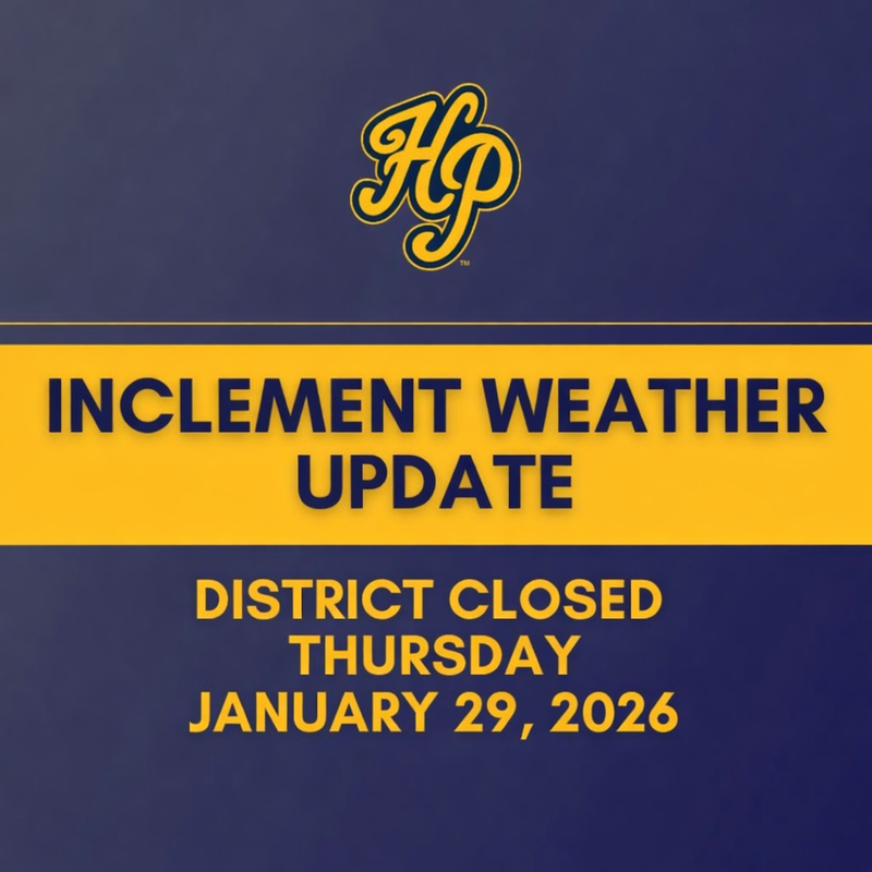 Highland Park ISD Closed on Thursday, January 29, 2026. Featured Photo