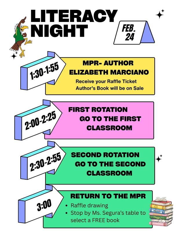 Family literacy night schedule