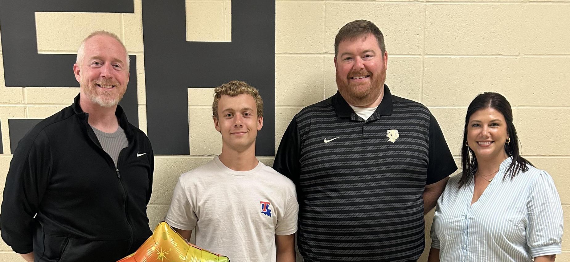 Smiling People with balloons