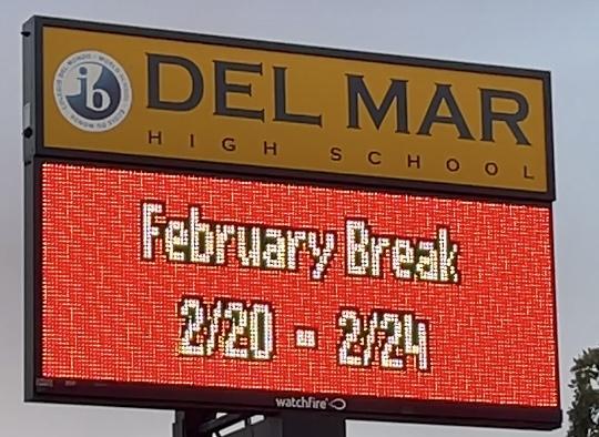 school close for break february 20-24 2023