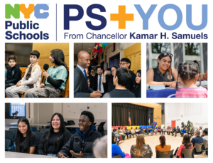 Collage of students and staff from NYC Public Schools