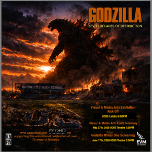 Godzilla Exhibit at UCHS