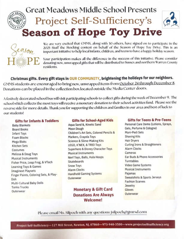 Season of Hope Toy Drive