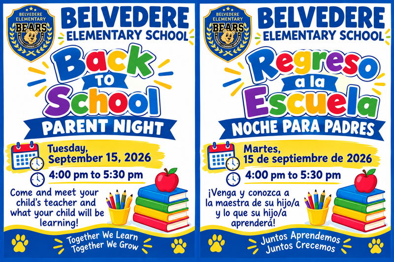 Back to School Night 9_15_26