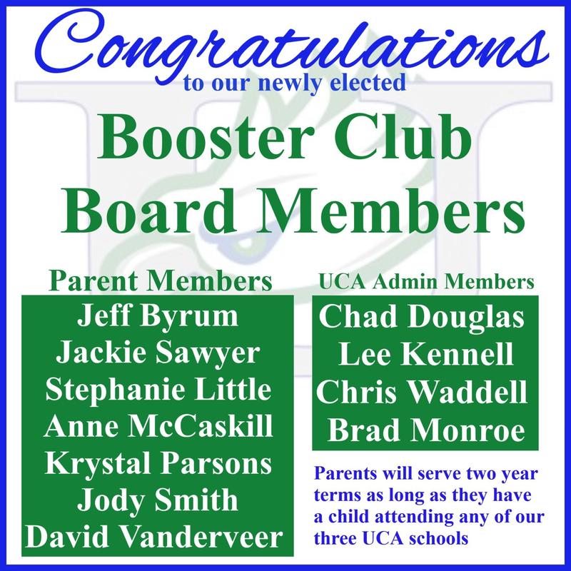 Congratulations to New Booster Club Board Members Featured Photo