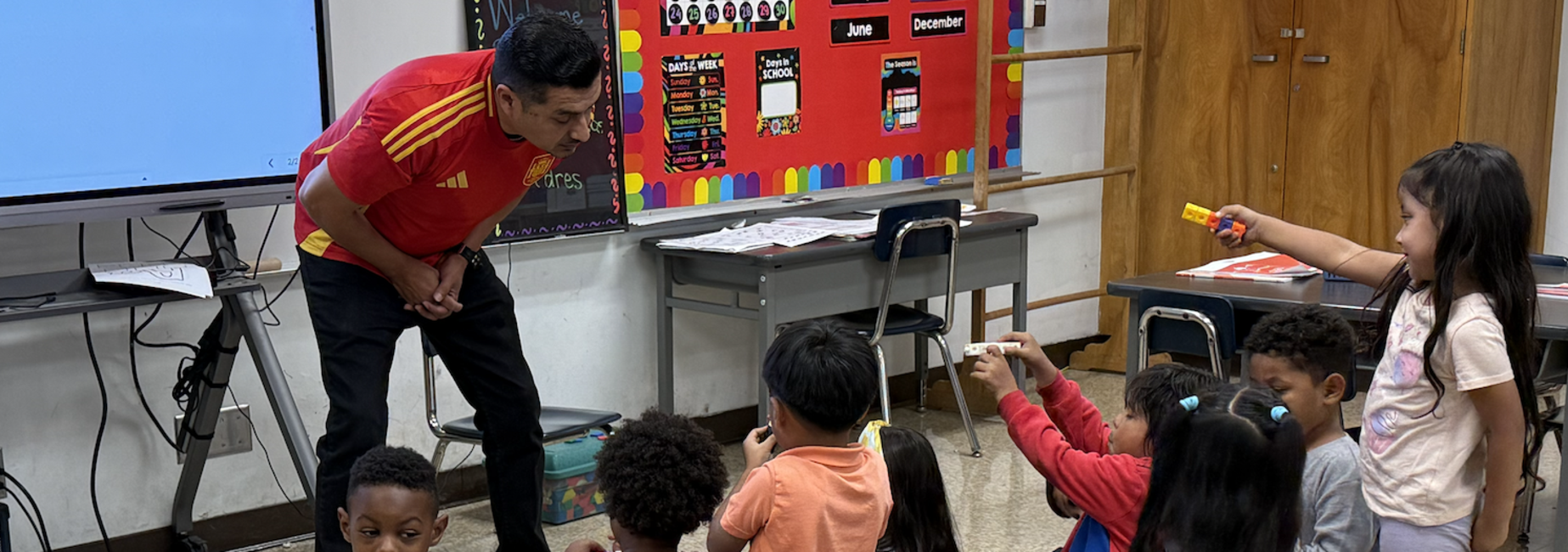 teaching kindergarten