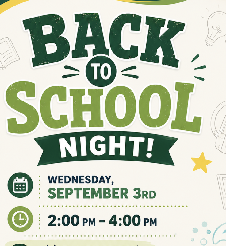 Back to School Night Flyer