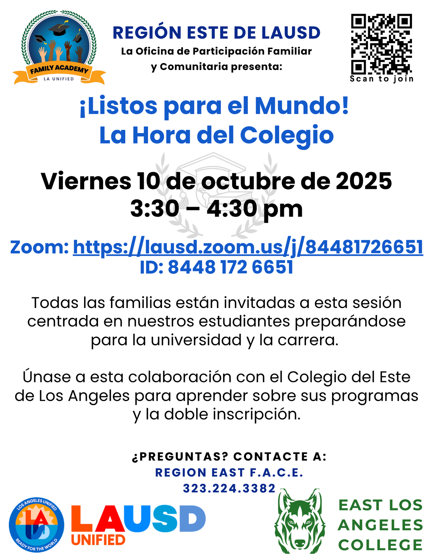 Listos para el mundo! La Hora del Colegio