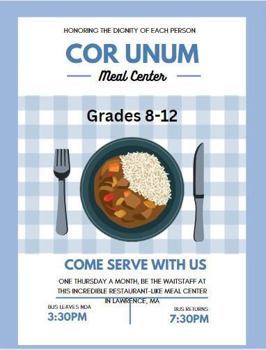 Cor Unum flyer