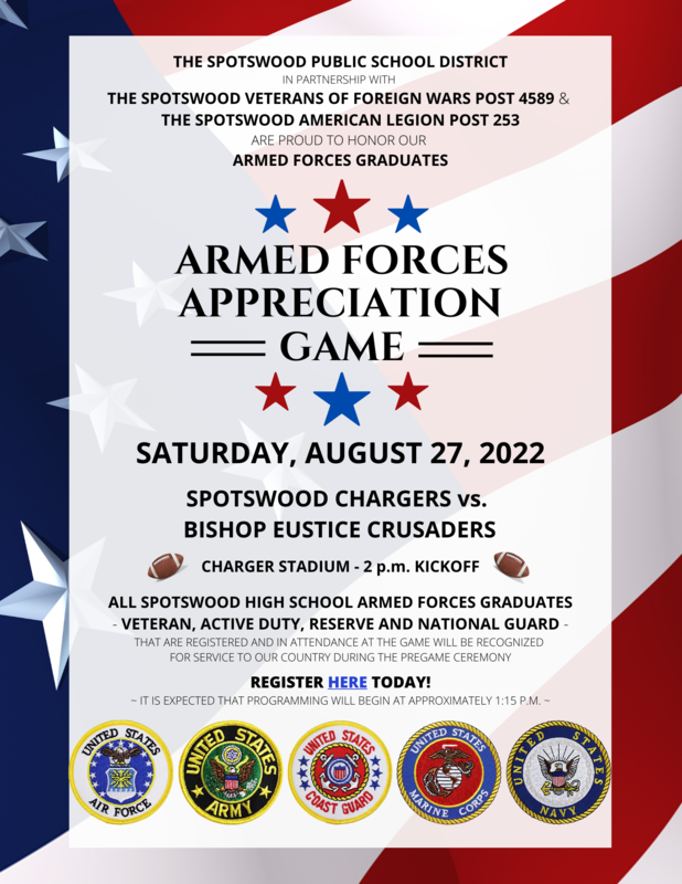 SPSD Armed Forces Appreciation Game 8/27/22 Featured Photo