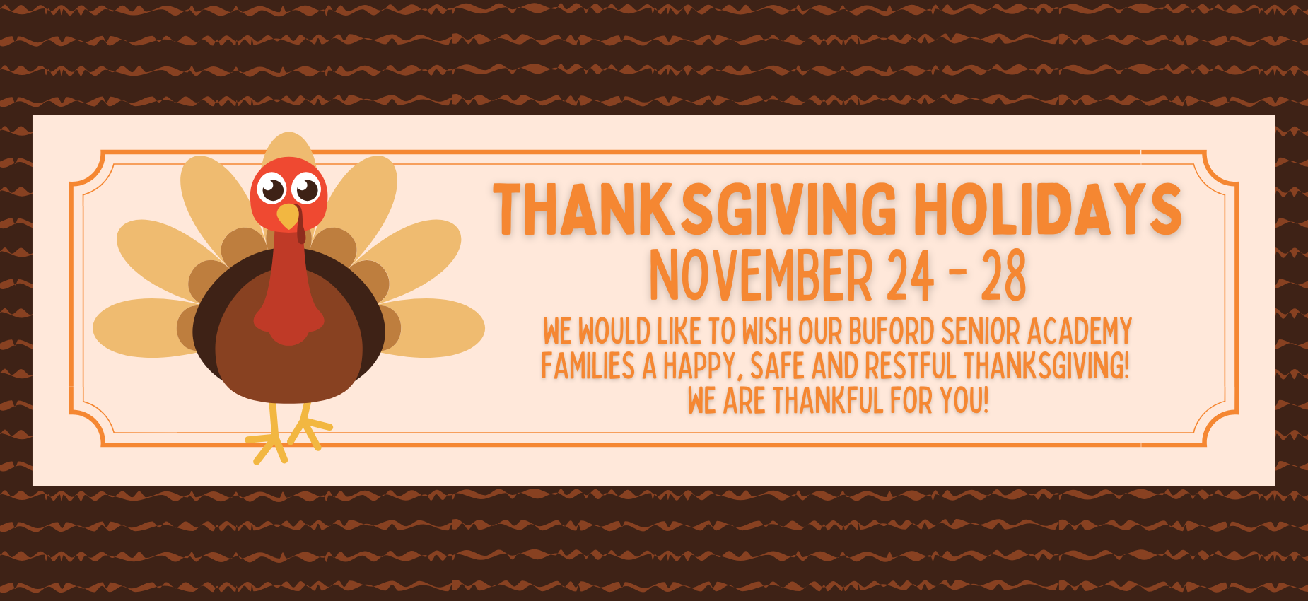 Thanksgiving Holidays