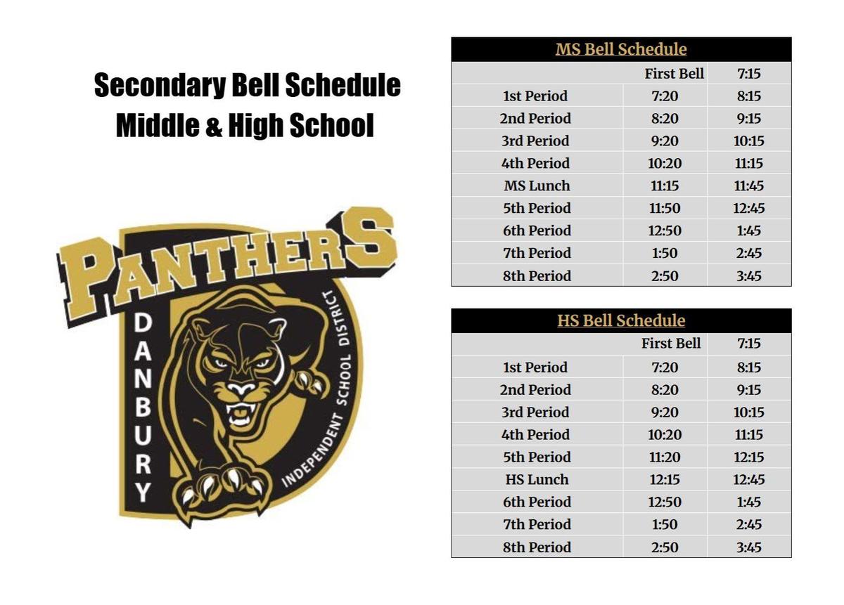 Bell Schedule 