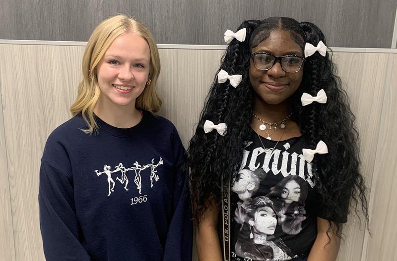Shaylee Whiteley and Jai'lya Griffin are State Qualifiers in Theatrical Design