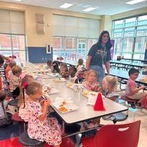 What a wonderful 1st day at our Pre K and Kindergarten camp!