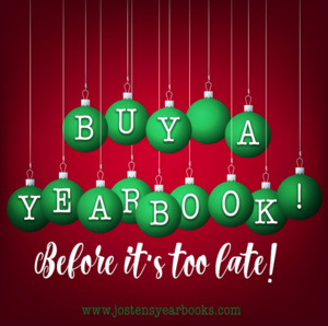 Flyer to purchase a yearbook