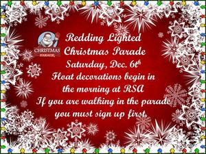 Christmas Parade 12/6 - 6pm