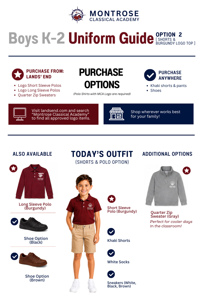 boys K-2 uniform option 2
