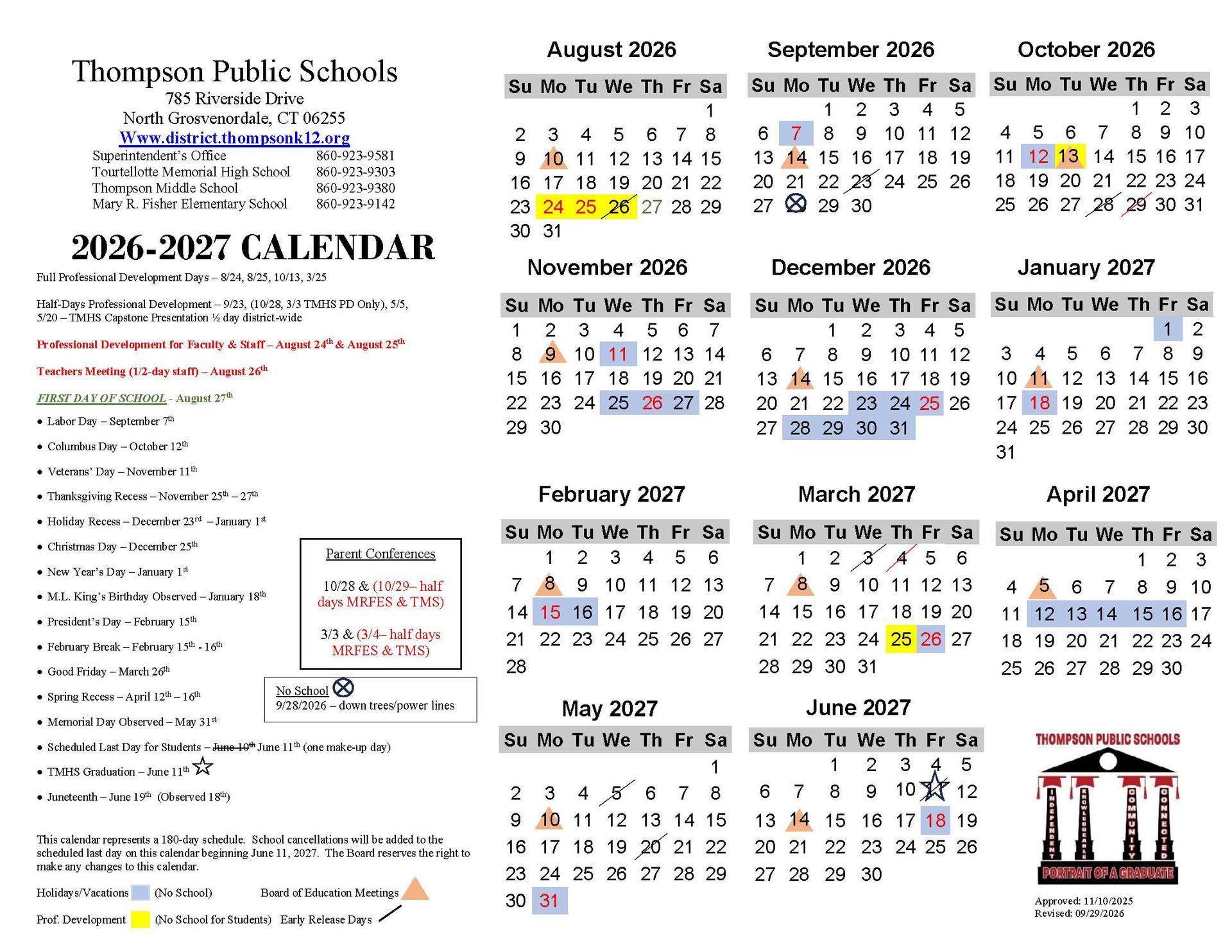 TPS Calendar 2627